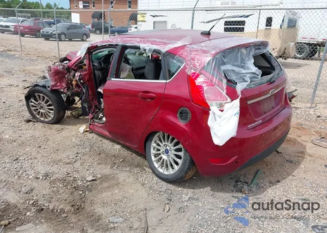 2014 Ford Fiesta Titanium из США, поврежденный, VIN 3FADP4FJ7EM204194